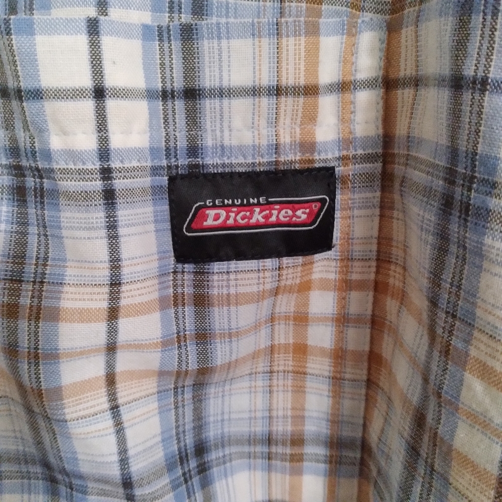 Dickies Short Sleeve Casual Button Down - Picture 2 of 2